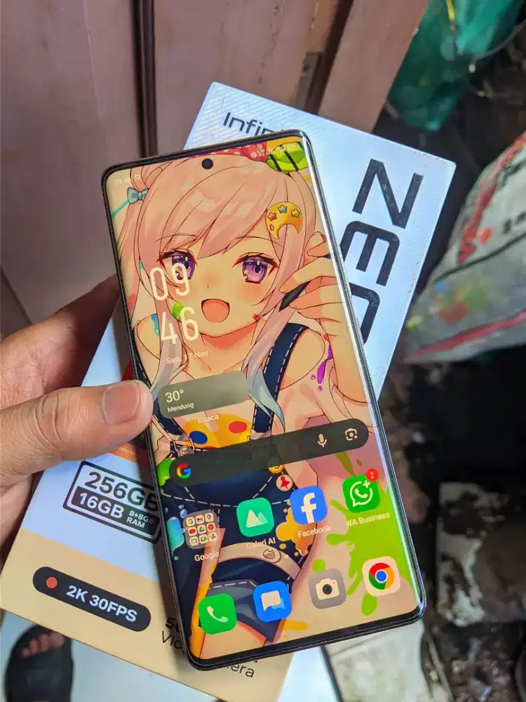 INFINIX ZERO 30 CURVED DISPLAY RAM 8/256GB