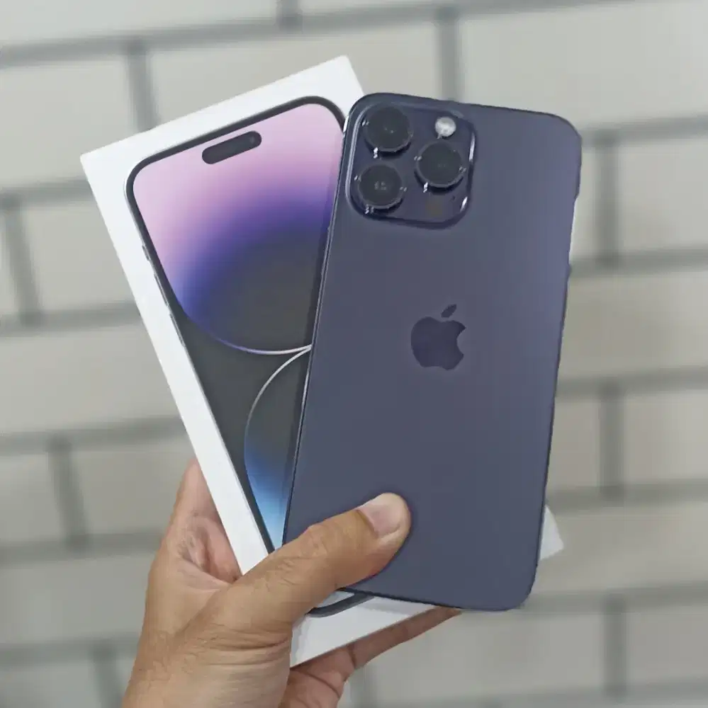 iPhone 14 Promax 256 gb iBox Fullset Mulus