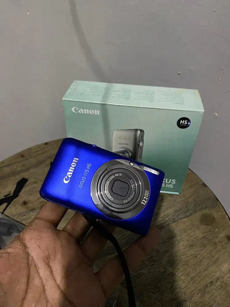 anon IXUS 115 HS-Fullset + Free Memory