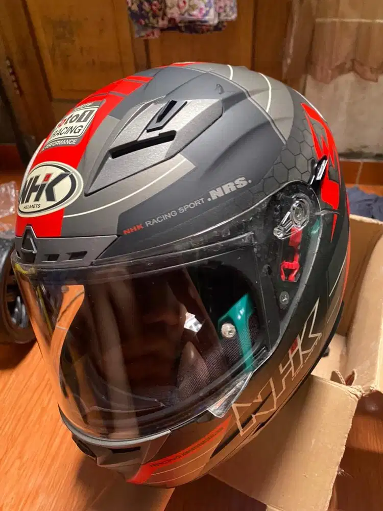 HELM FULL FACE NHK RX9 FULLSET MULUS