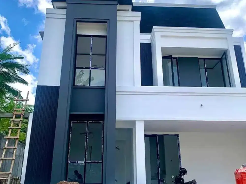 Rumah 2 Lantai Mezanine Strategis Dekat Ringroad Padang Bulan Medan Selayang