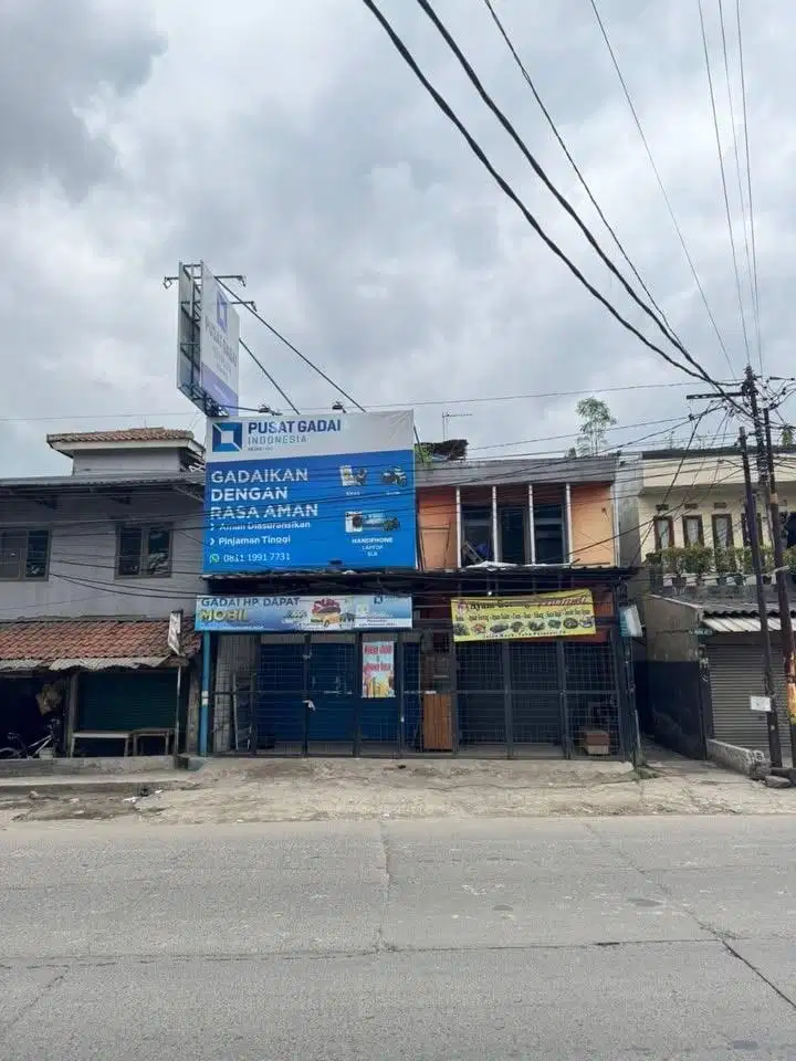 Dijual ruko lokasi strategis! (cocok untuk usaha dan investasi)