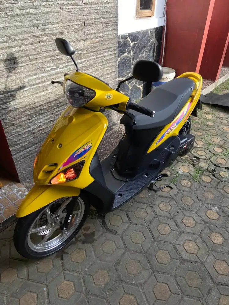 YAMAHA MIO SMILE CONVERT SPORTY FULL RESTORASI LUAR DALAM 2010