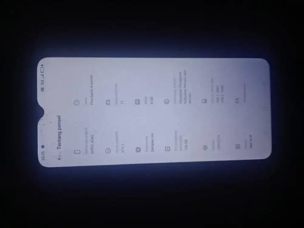 Di jual BU cepat hp Oppo A54s ram 6/128, lokasi Jakpus.