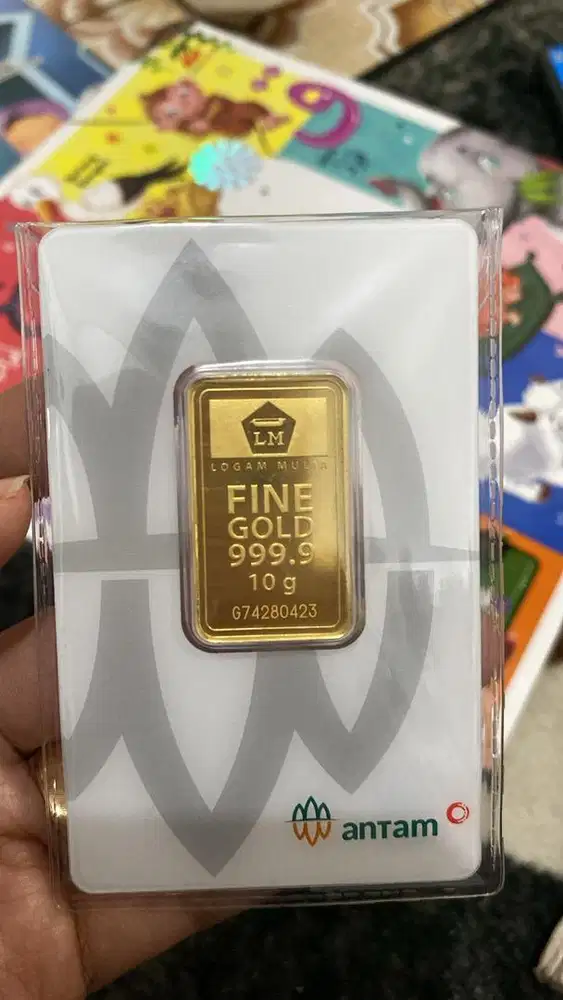 Emas antam kolpri 10g autentic