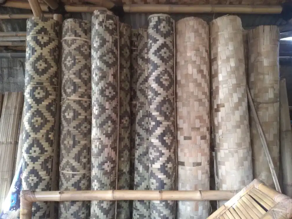 Jual bambu pagar dan bilik