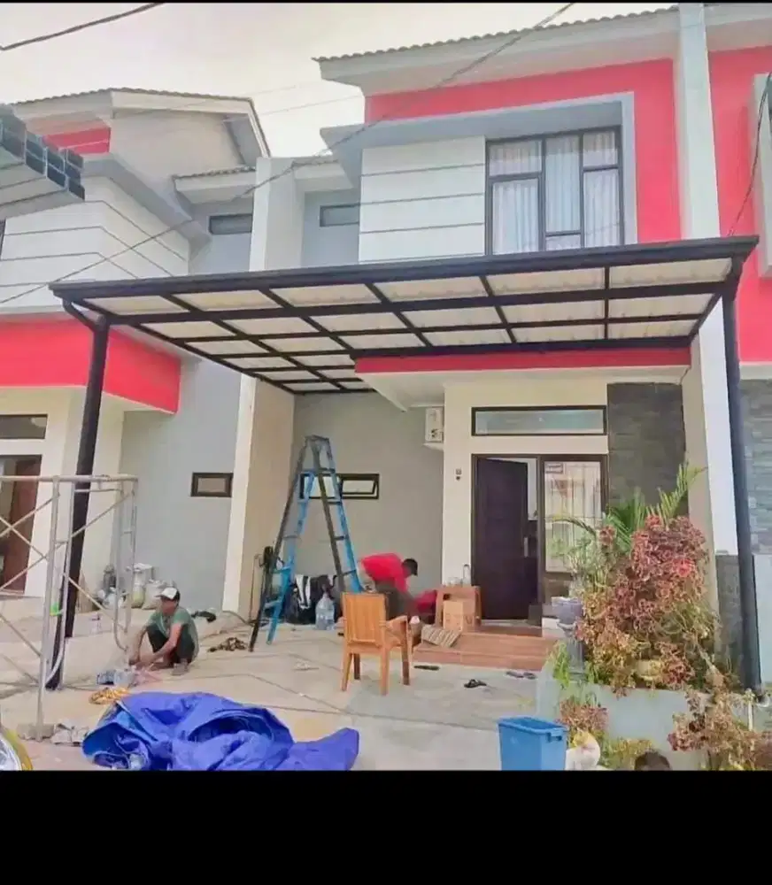 0003 kanopi atap upvc alderon twinwall