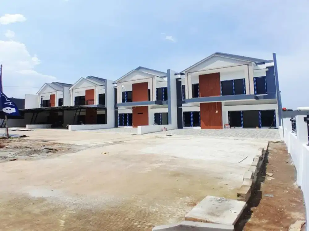 bebas biaya-biaya !! rumah siap huni 3 menit tol setu cipayung