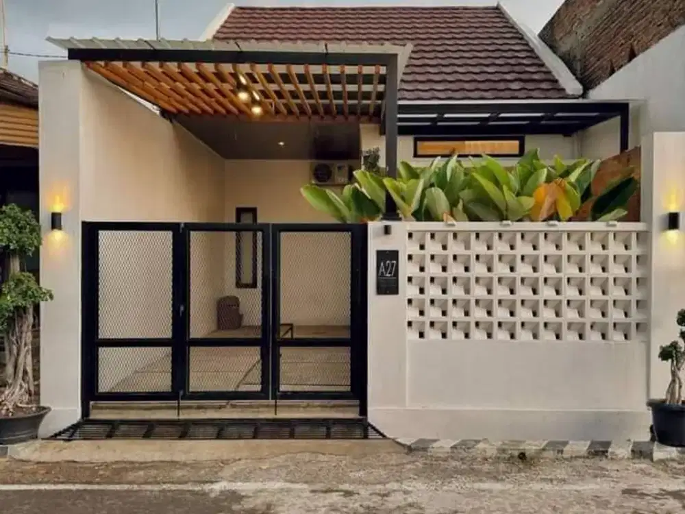 Rumah Super Murah 3 Menit dari Komp Mewah Mercy Jl Besar Deli Tua Hanya 50 Meter Dri Jalan