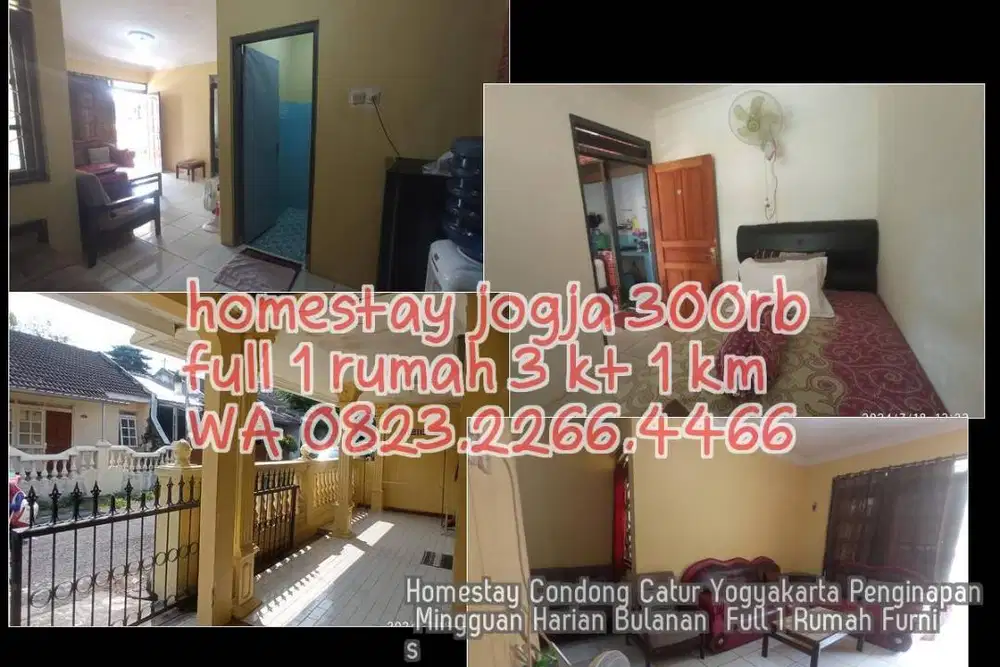 Homestay Condong Catur Yogyakarta Penginapan Mingguan Harian Bulanan