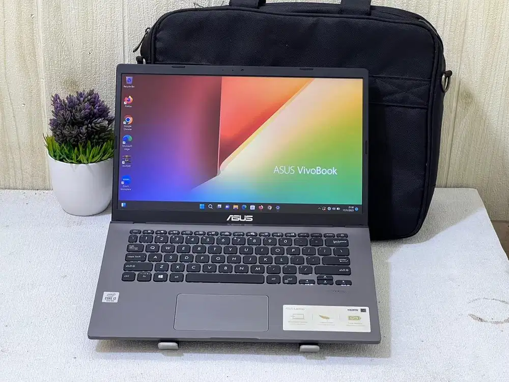 Asus A409JA i3-1005G1 RAM 8 SSD 128 + HDD 1 TB 14 Inch FHD Mulus