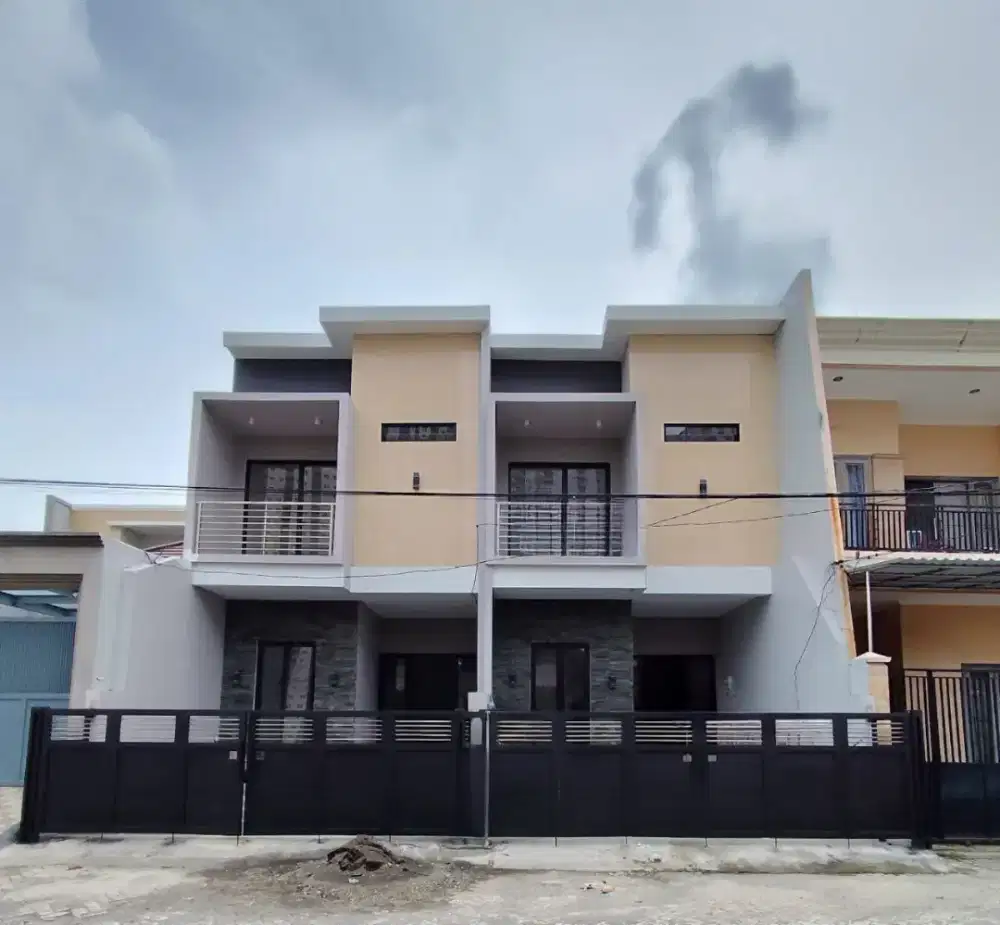 Villa Kalijudan ‼️Jual Rumah Baru dekat Dharmahusada,Tengah kota,Unair