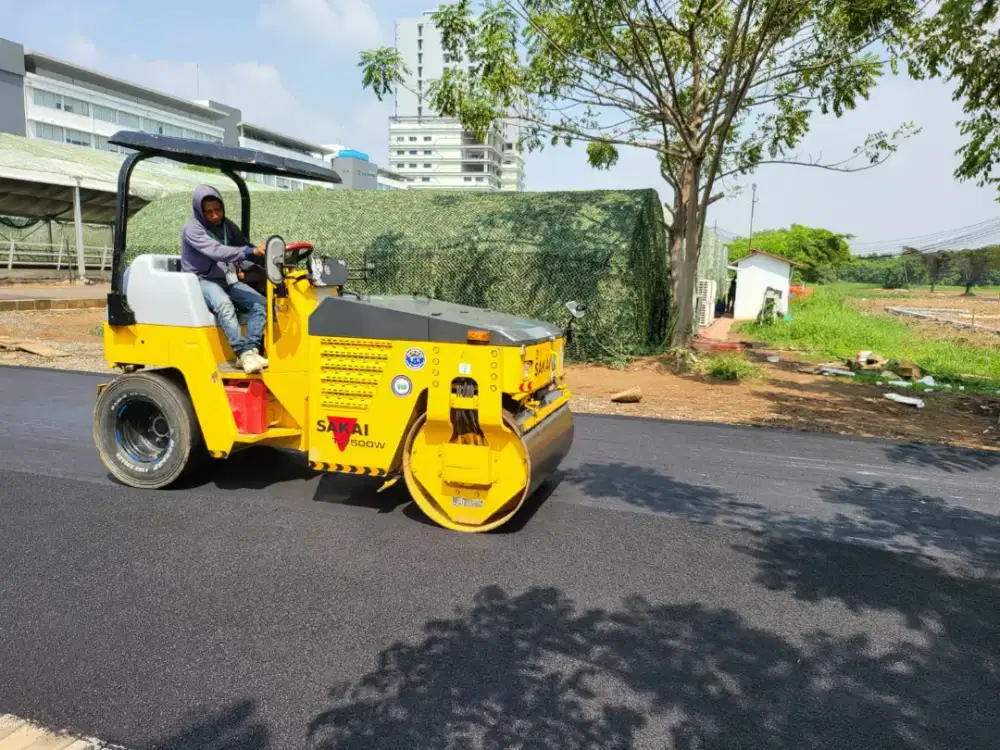 Kontraktor Aspal hotmix spesialis pengaspalan jalan bergaransi rapih