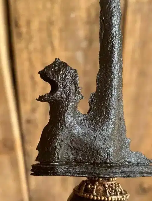 TERJUAL#Keris Sepuh Nogo Temuan Sungai