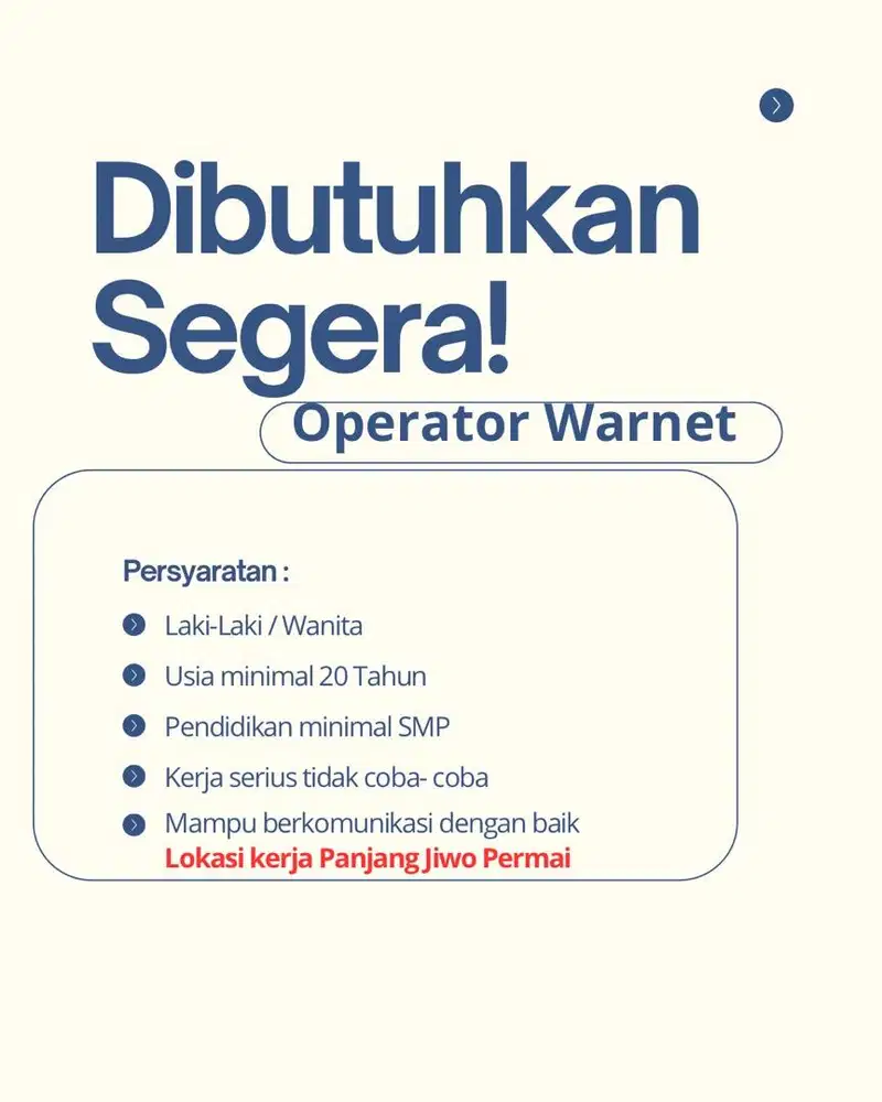 Di cari operator