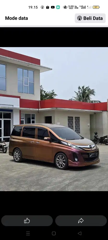 Mazda Biante 2010 Bensin