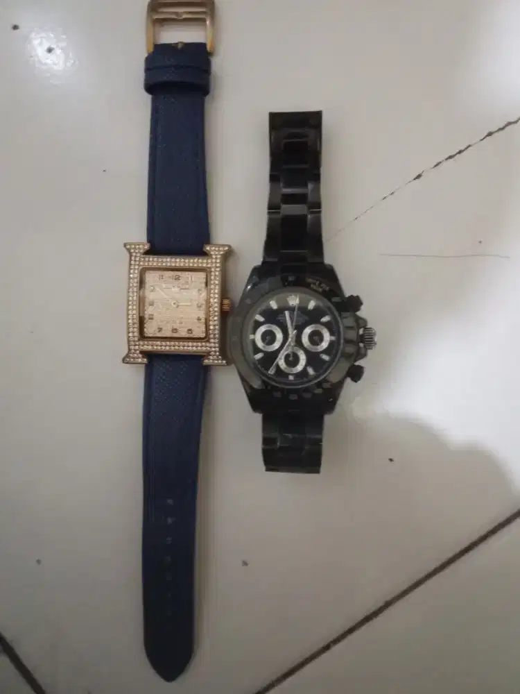 Jual dua buah jam rolex dan hermes
