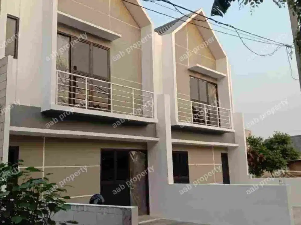 rumah 2 lantai scandinavian, DP 15 juta all in