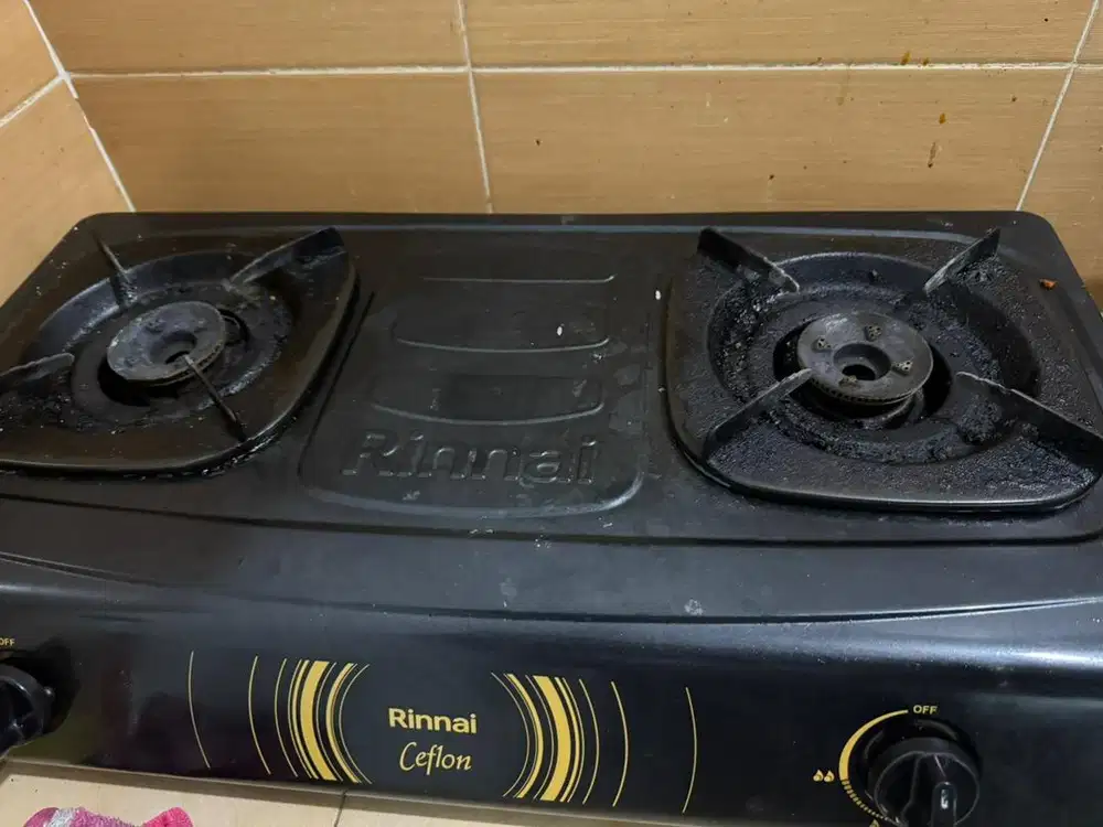Kompor gas rinnai 2 tungku