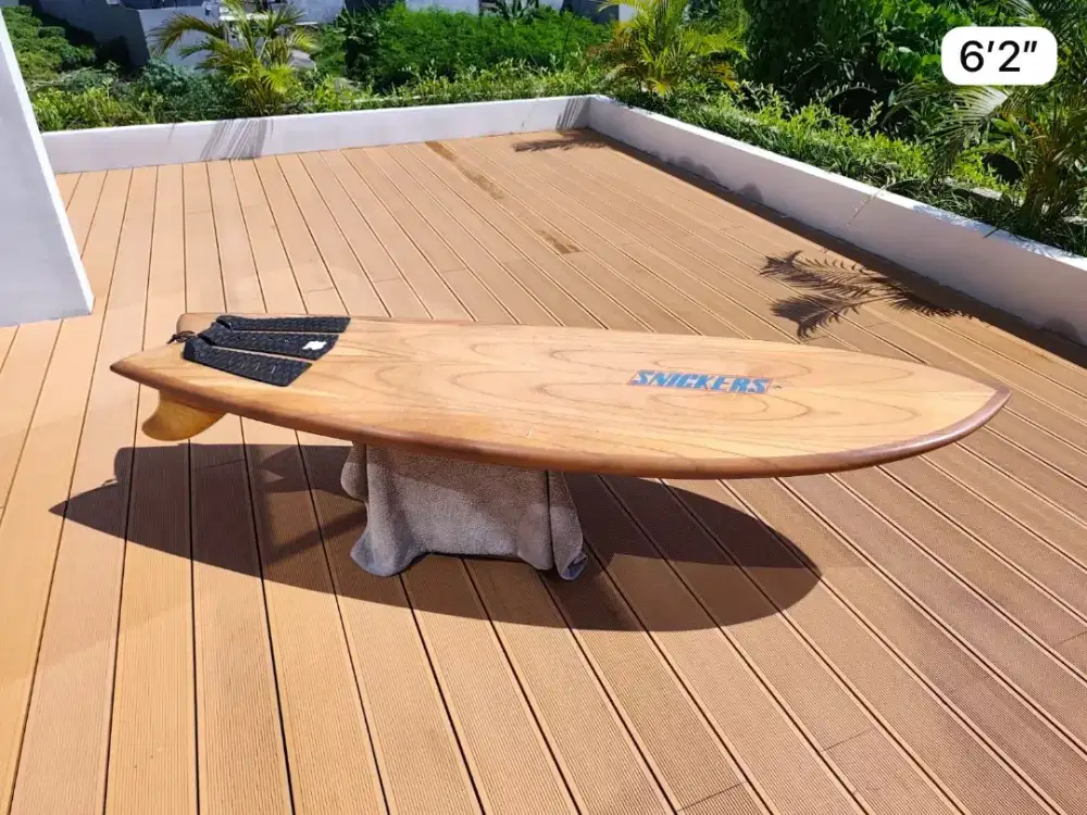 Surfboard 6'2 balsa, brand Globalwood
