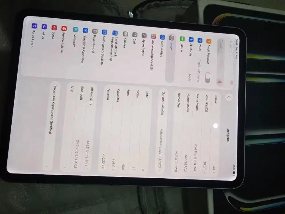 iPad Pro 11 m4 like new muwulus