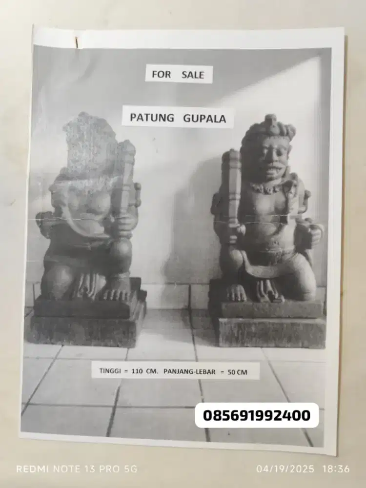 PATUNG STUPA ORIGINAL LANGSUNG DARI PENGRAJIN BATU DI MUNTILAN