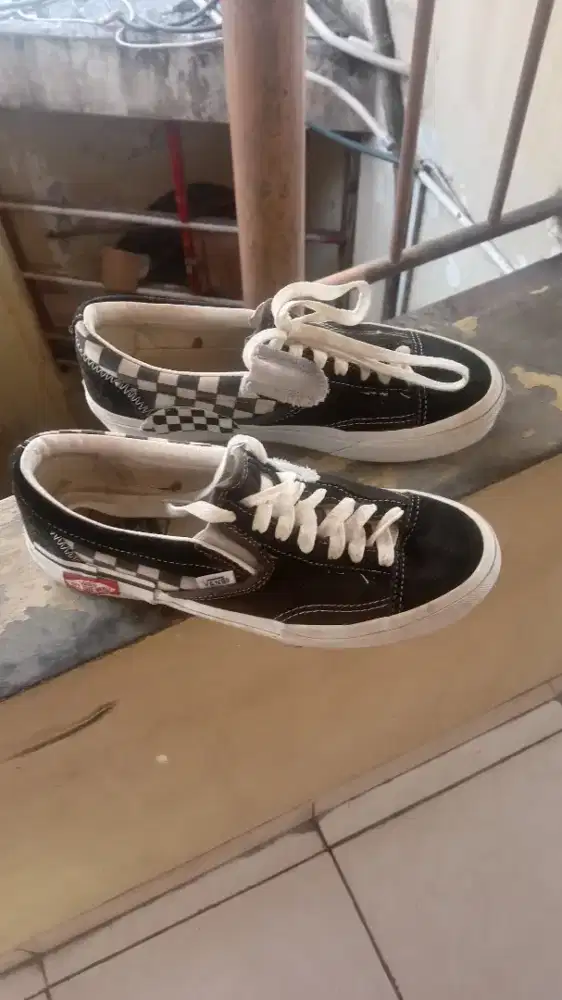 Sepatu Vans kotak kotak