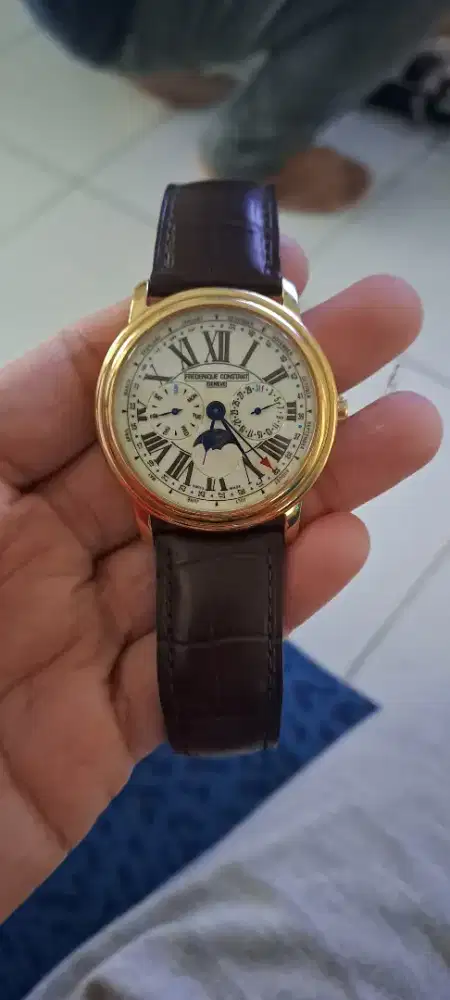 JAM FREDERIQUE CONSTANT CLASSICS QUARTZ CHRONOGRAPH