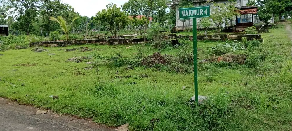 Tanah murah pinggir jalan, pojok dan strategis
