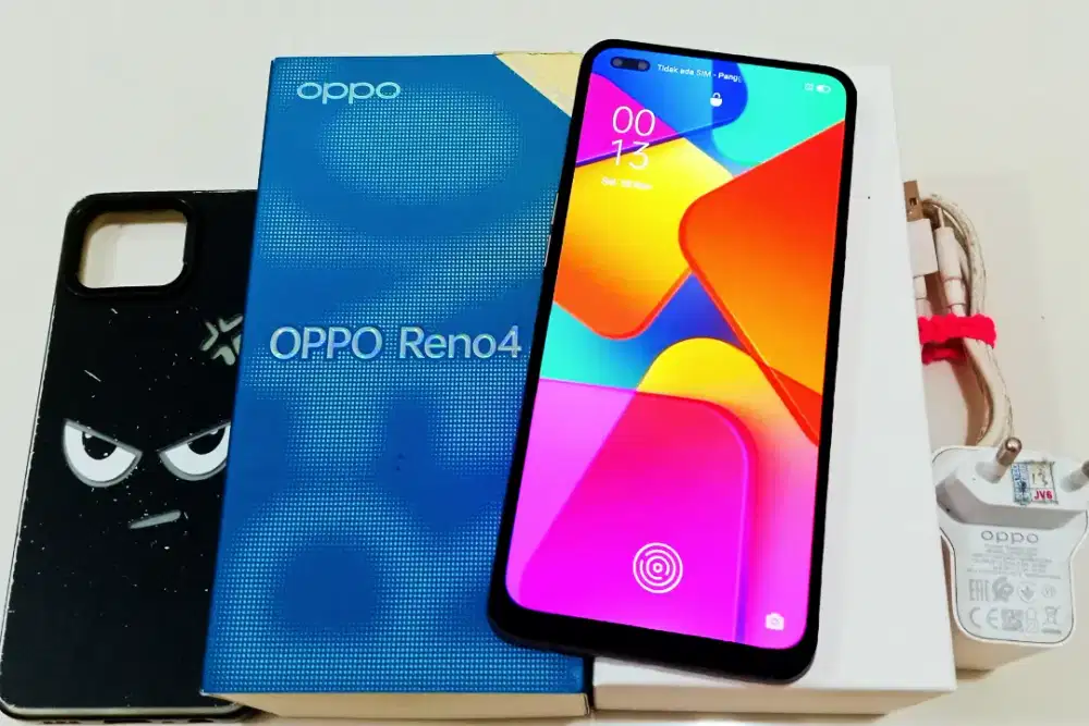 OPPO RENO 4F 8/128GB LENGKAP