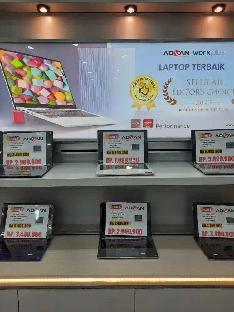 Promo Laptop ADVAN bisa kredit tanpa DP