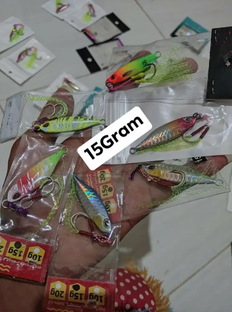 Metal Jig killer Umpan Casting 7g-10-15-20gram promo stok Terbatas