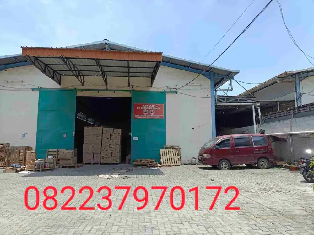 DISEWAKAN GUDANG STRATEGIS DI AGUNG INDAH SUNTER JAKARTA UTARA