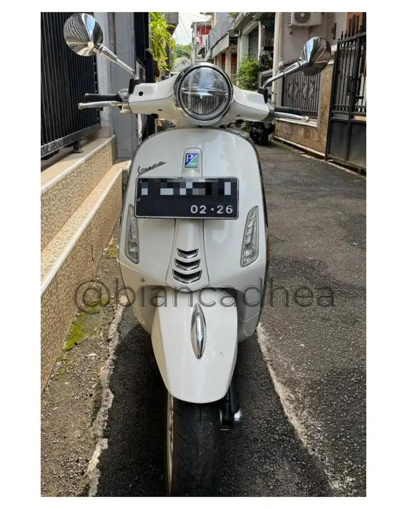 PIAGGIO VESPA PRIMAVERA 150 IGET ABS TH 2021 WARNA PUTIH