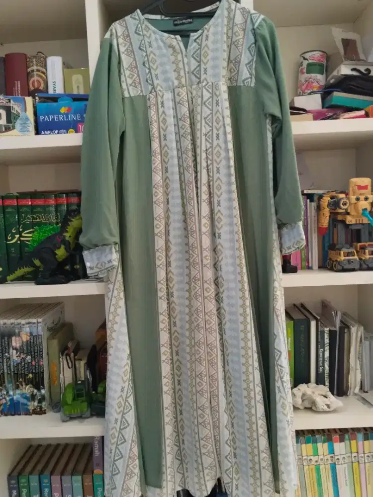 Gamis Ceruti Hijau