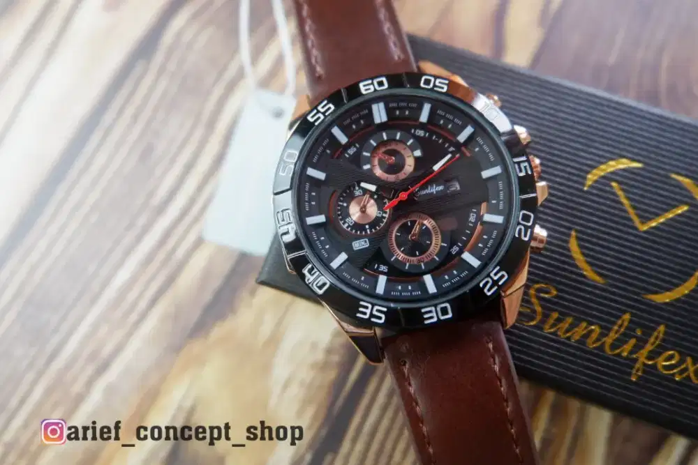 Jam tangan Sunlifex Original  Bisa COD