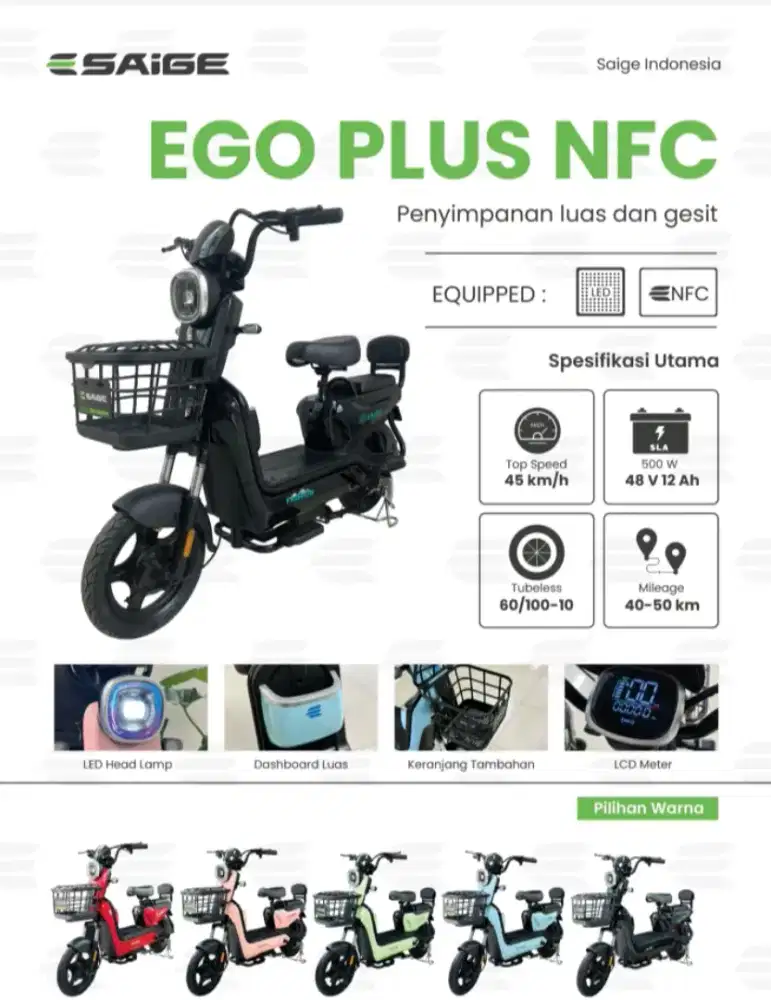 Sepeda listrik egoplus