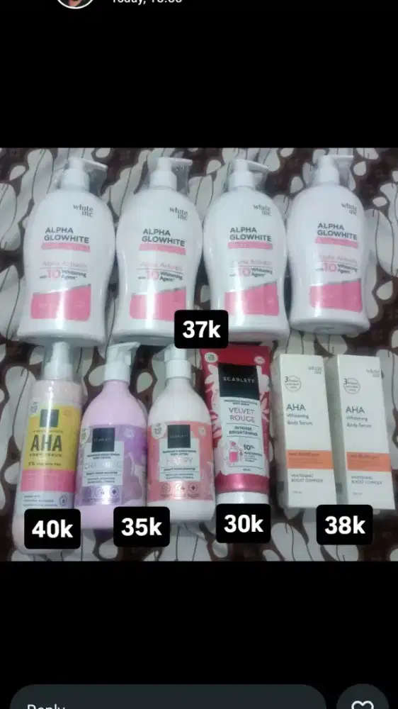 READY STOCK — BODY LOTION & BODY SERUM ORI 100%