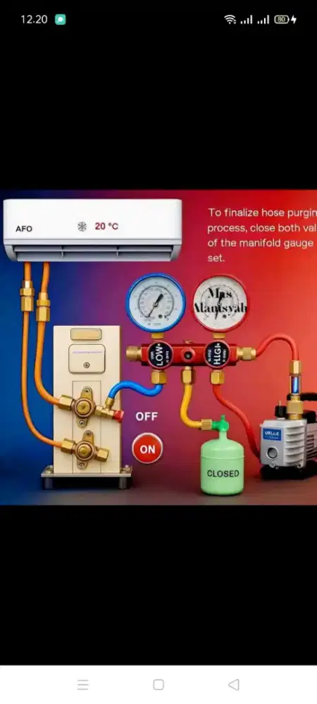 Jasa servis AC kulkas mesin cuci kompa air dll bergaransi