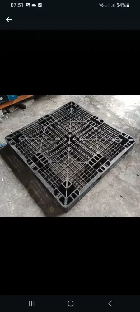 Palet plastik baru dan bekas dengan kualitas tinggi