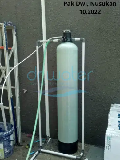 Air Jernih untuk MBG/SPPG – Paket Softener 1054 Full Media + Instalasi
