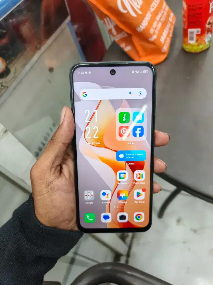 Jual Infinix Hot 50i 6/128gb No minus