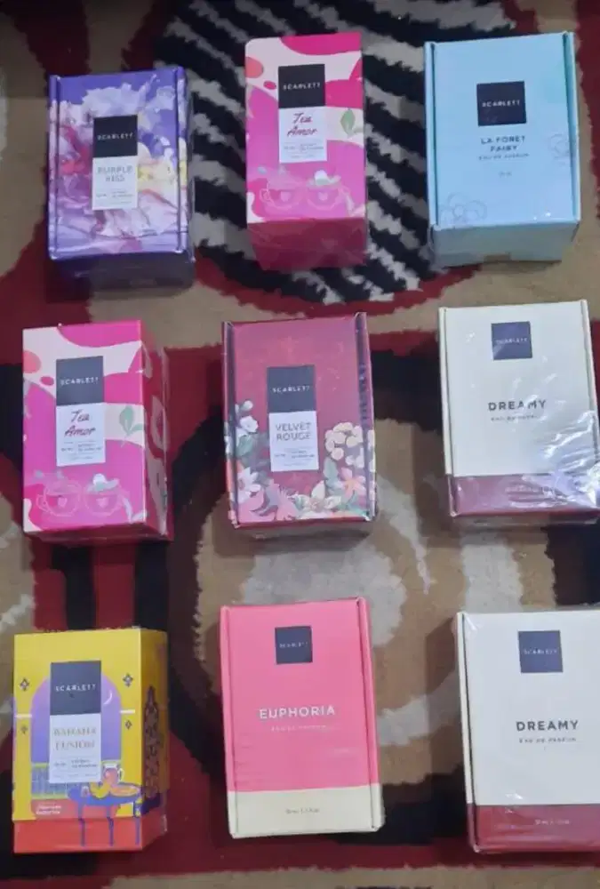 READY STOCK PARFUM SCARLETT ORI 100%