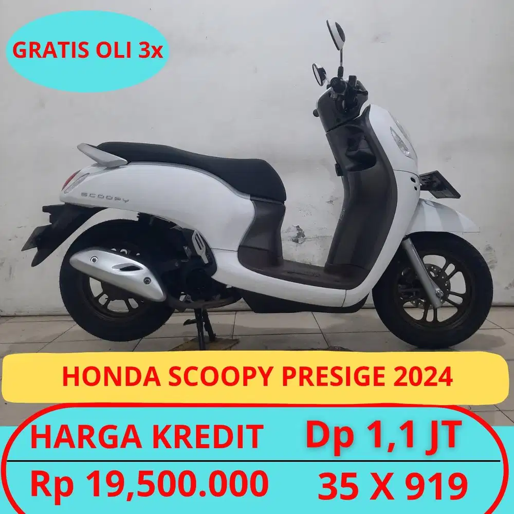 HONDA SCOOP PRESTIGE 2024 PROMO MURAH