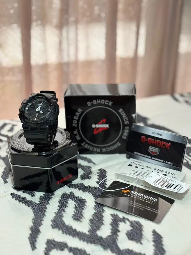 G-Shock GA-120-1ADR Fullset