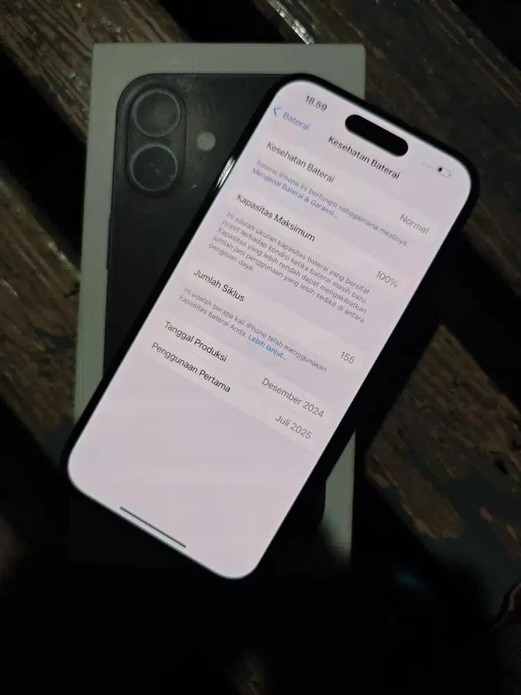 IPHONE 16 128gb BH 100