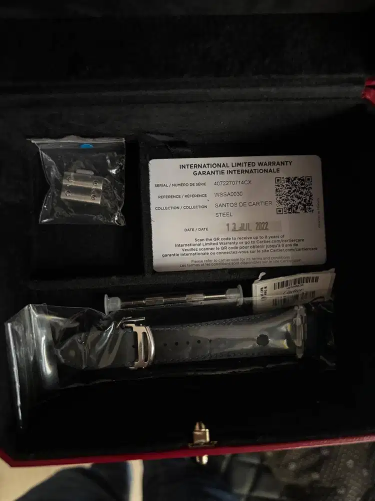 Cartier Santos Blue Dial 2022 XL