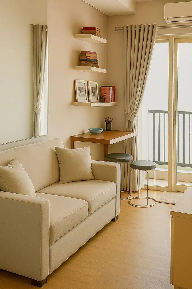 JUAL RUGI - 2BR Apartemen Ayodhya Full Furnished