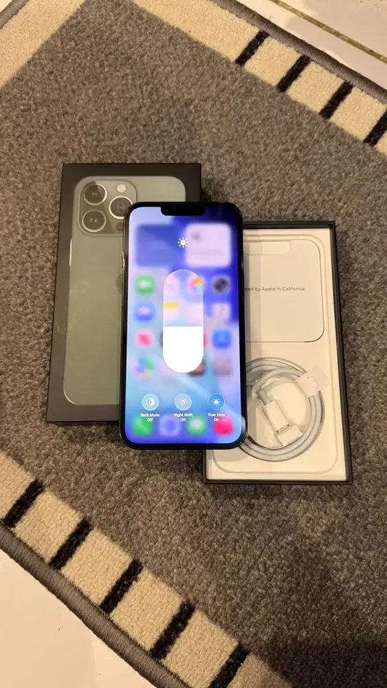 Dijual Iphone 13 Pro 128GB Alpine Green Resmi Ibox Lengkap