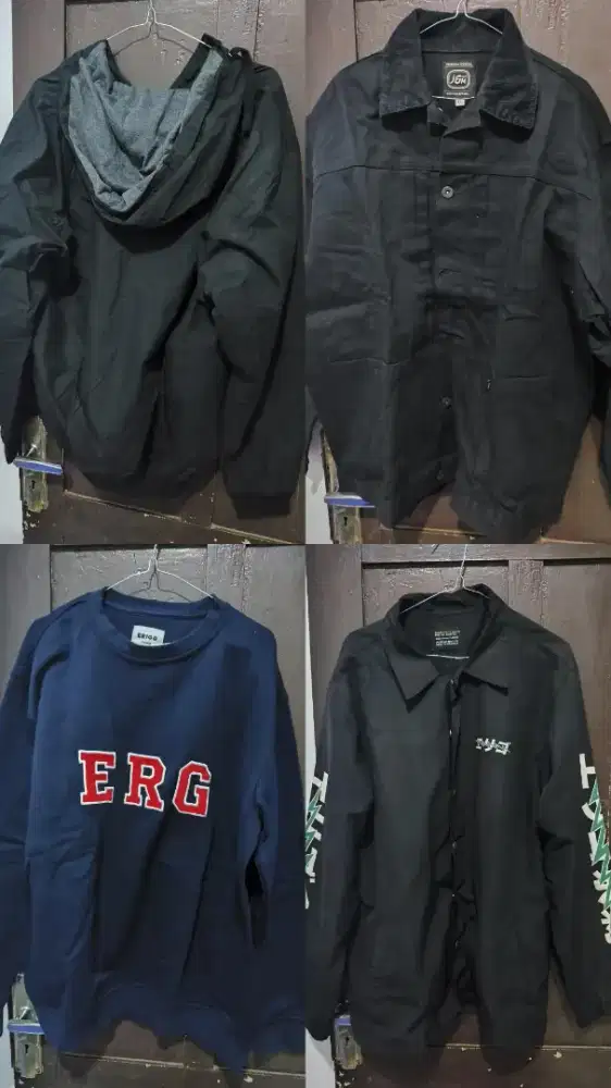 Preloved Jaket Sweater 100rb an